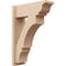 Ekena Millwork 7 1/2-in W x 20-in D x 28-in H Balboa Trad Rough Cedar Woodgrain TimberThane Outlooker, Primed Tan OUTUR075X20X28BOA04RCPR - alternate 1